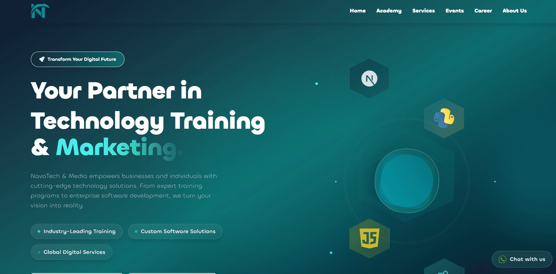 Nava Tech & Media Website