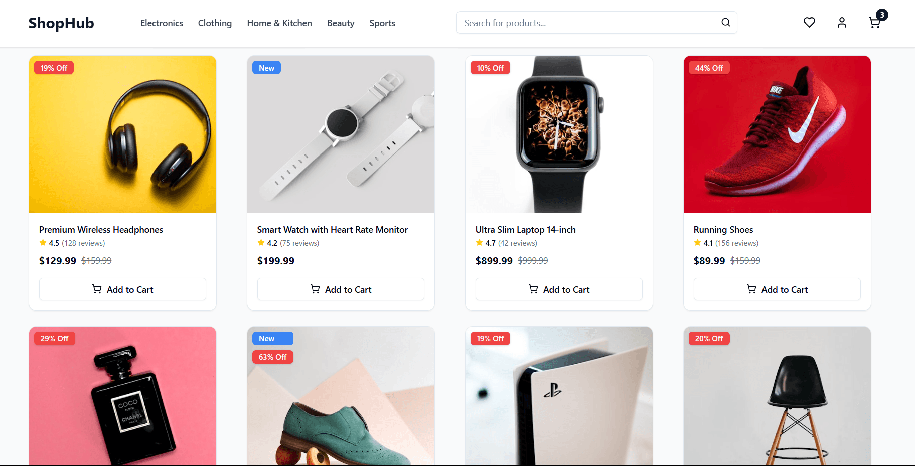 Ecommerce Web App